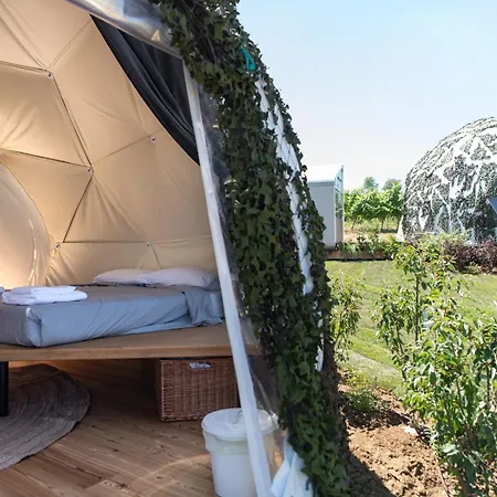 Glamping Bio28 Luxe tent Moncalvo